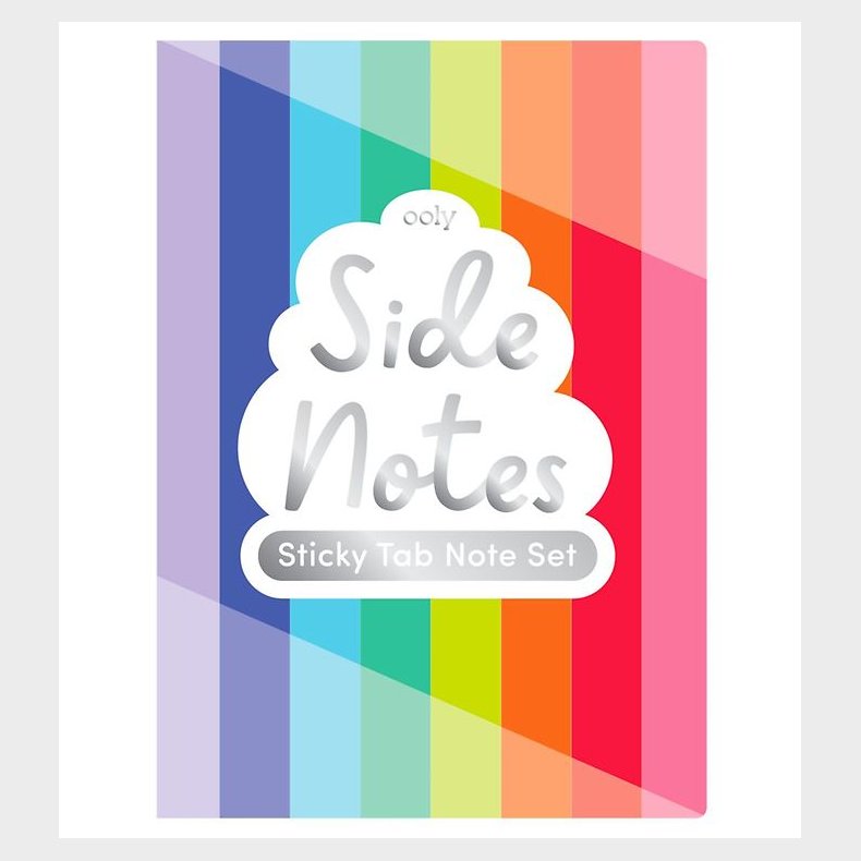 Ooly Sticky Notes Bog - Side Notes - Color Write