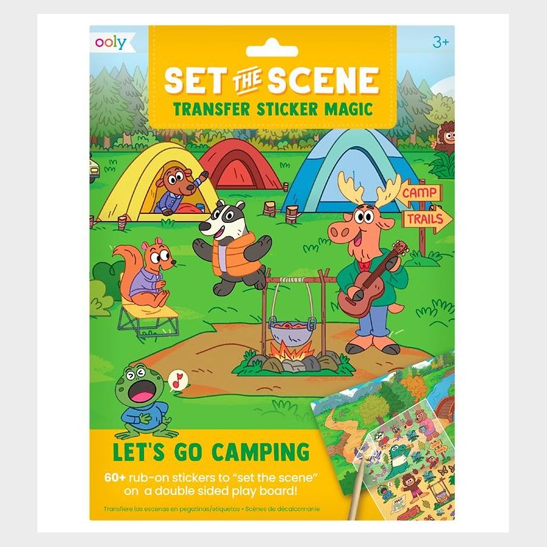 Ooly Klistermrkest - Set The Scene - Let's Go Camping