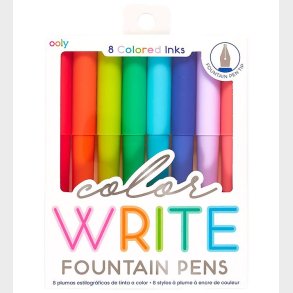 Ooly Fyldepen - 8 Stk - Color Write Fountain Pens
