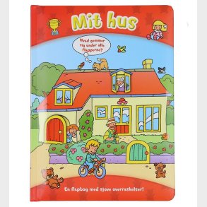 Forlaget Bolden Bog - Den Store Flapbog: Mit Hus - Dansk