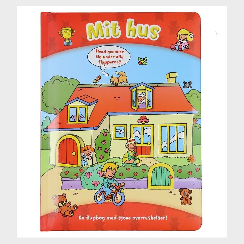 Forlaget Bolden Bog - Den Store Flapbog: Mit Hus - Dansk
