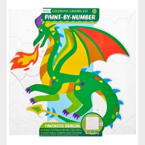 Ooly Paint By Number St - Fantastic Dragon
