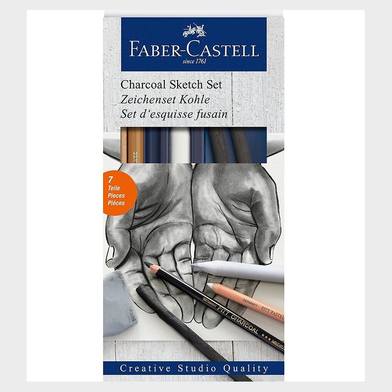 Faber-Castell Tegnest - 7 Dele