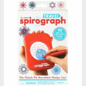Spirograph Tegnest - 10 Dele - Rejsest