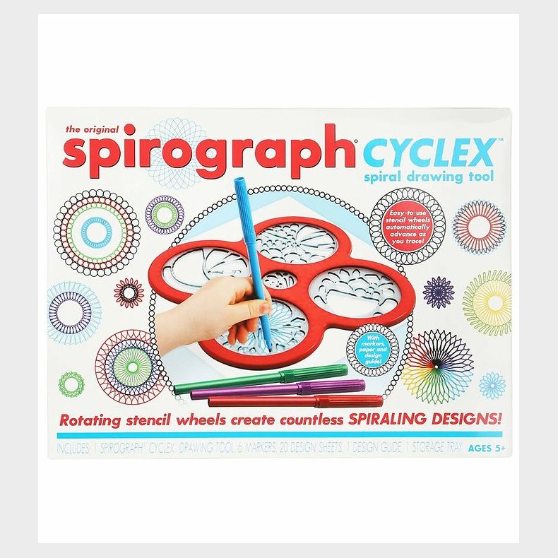 Spirograph Tegnest - Cyclex Tegnevrktj