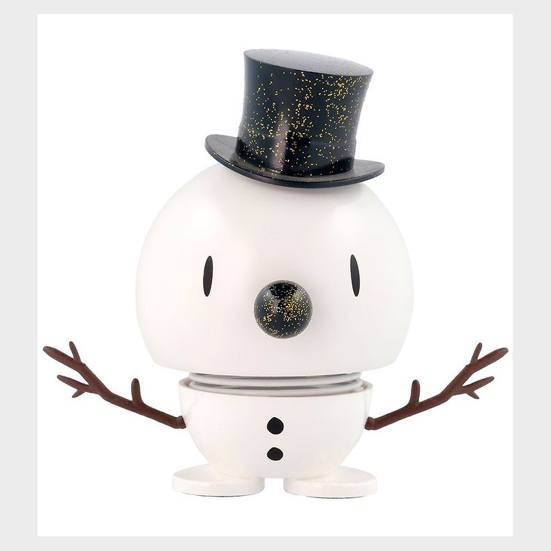 Hoptimist Medium Snowman - White/Blue