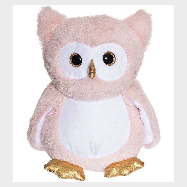 Teddykompaniet Bamse - Selvlysende Ugle - Lyserd