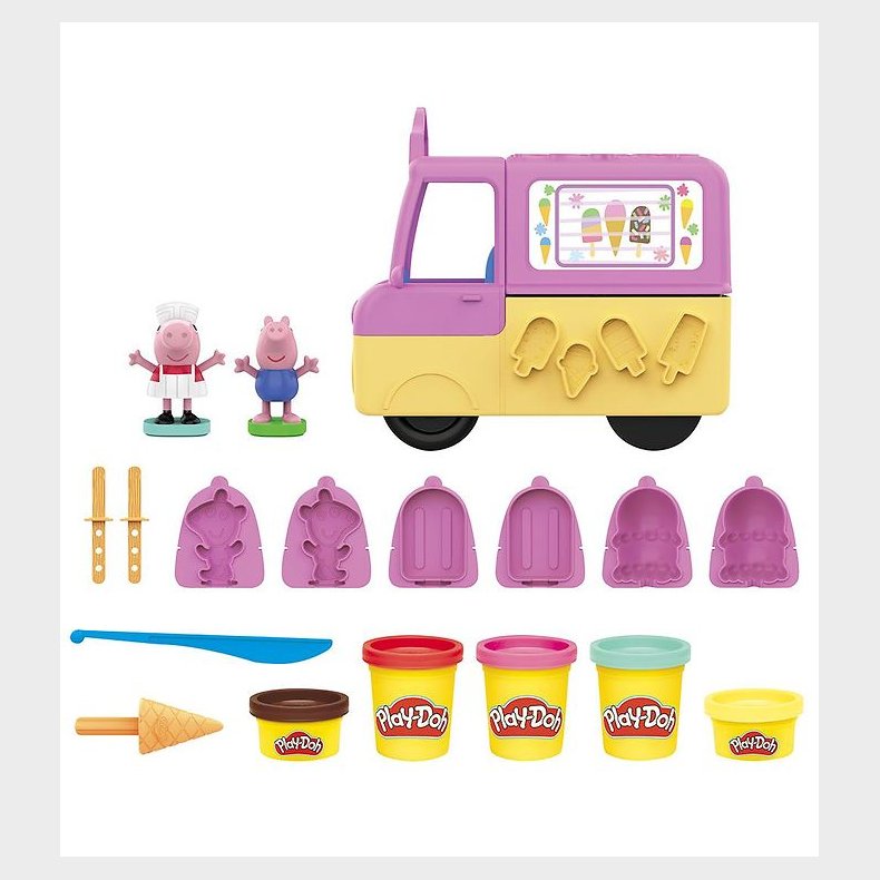 Play-Doh Modellervoks - 227 g - Peppa's Ice Cream