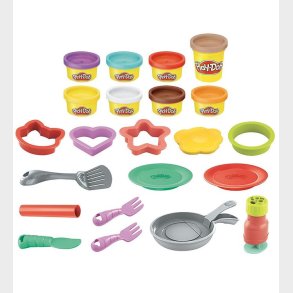Play-Doh Modellervoks - 255 g - Kitchen Creations - Flip 'N Panc