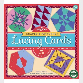 Eeboo Lringsspil - Lr At Sy-Kort - Farver Og Mnstre