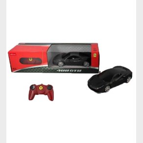 Rastar Fjernstyret Bil - 1:24 Ferrari 488 Gtb - Mat Sort