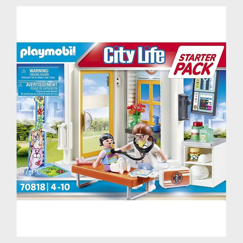 Playmobil City Life - Starter Pack Brnelge - 70818 - 57 Dele