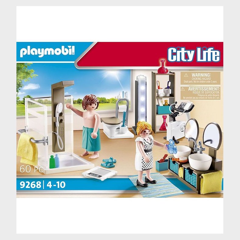 Playmobil City Life - Badevrelse - 9268 - 60 Dele