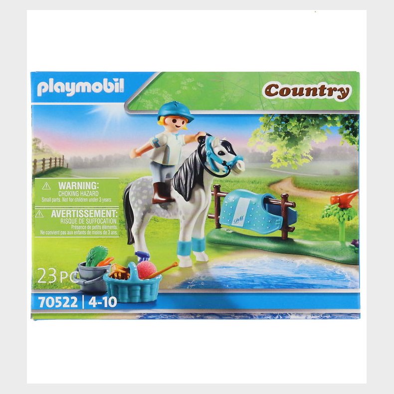 Playmobil Country - Klassisk Pony Samlerobjekt - 70522 - 23 Dele