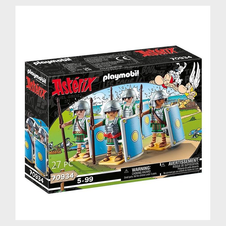 Playmobil Asterix - Romerske Tropper - 70934 - 27 Dele