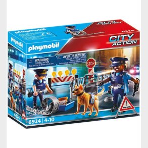 Playmobil City Action - Politivejsprring - 6924 - 48 Dele