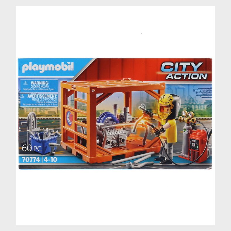 Playmobil City Action - Containerproducent - 70774 - 60 Dele