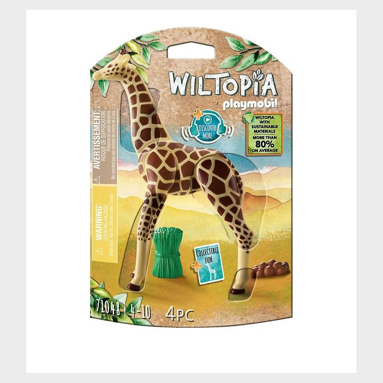 Playmobil Wiltopia - Giraf - 71048 - 4 Dele