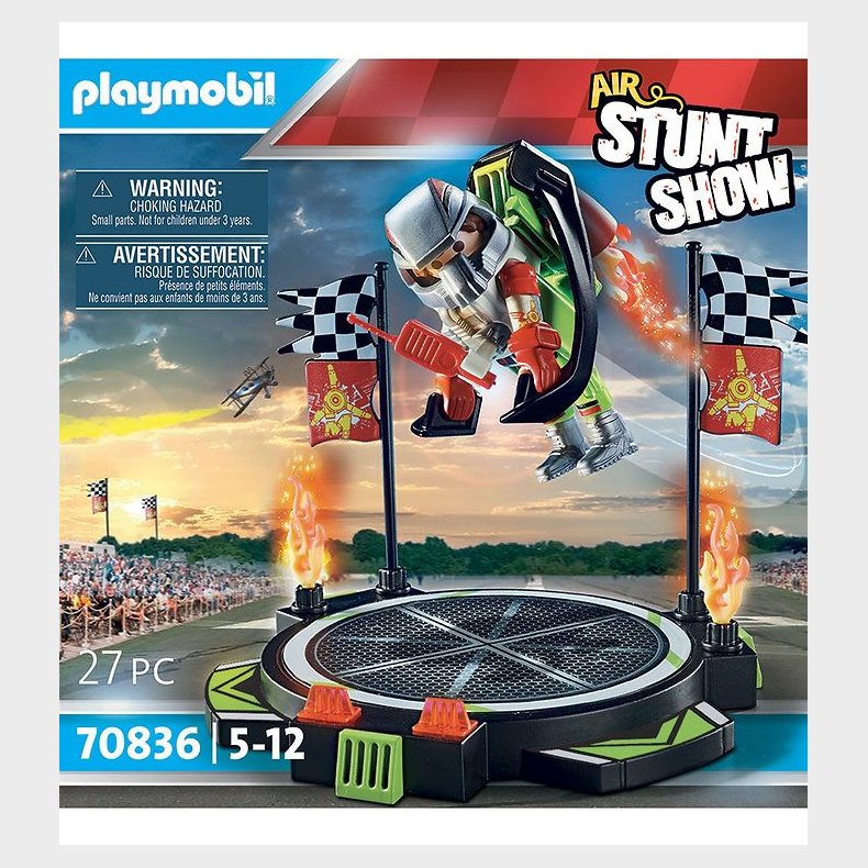 Playmobil Stuntshow - Jetpack-flyvemaskine - 70836 - 27 Dele