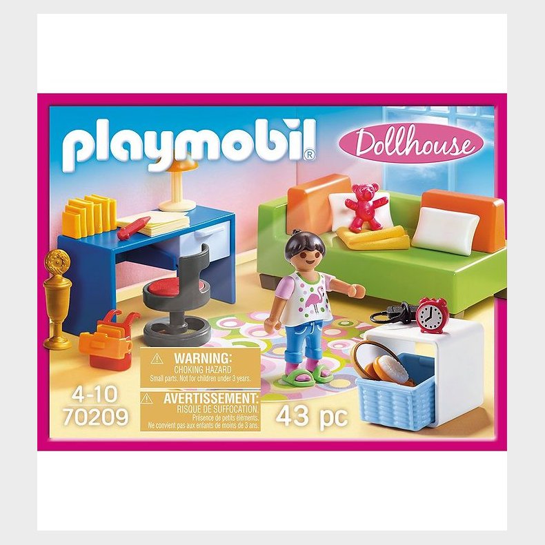 Playmobil Dollhouse - Teenager's Room - 70209 - 43 Dele