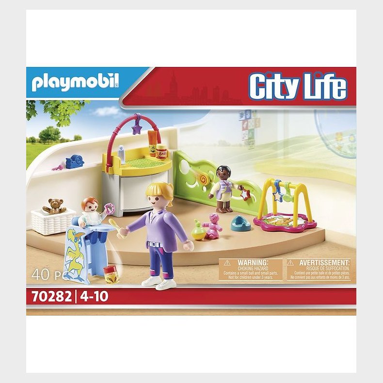 Playmobil City Life - Brnehavegruppe - 70282 - 40 Dele