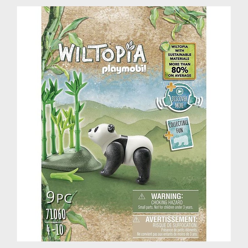 Playmobil Wiltopia - Panda - 71060 - 9 Dele