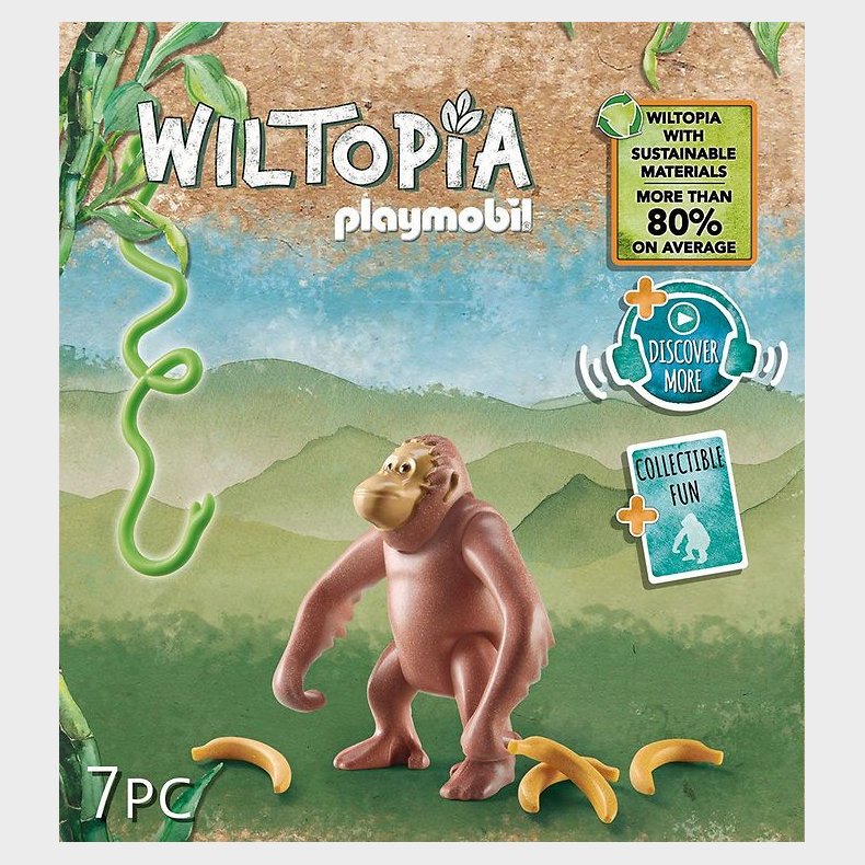 Playmobil Wiltopia - Orangutang - 71057 - 7 Dele