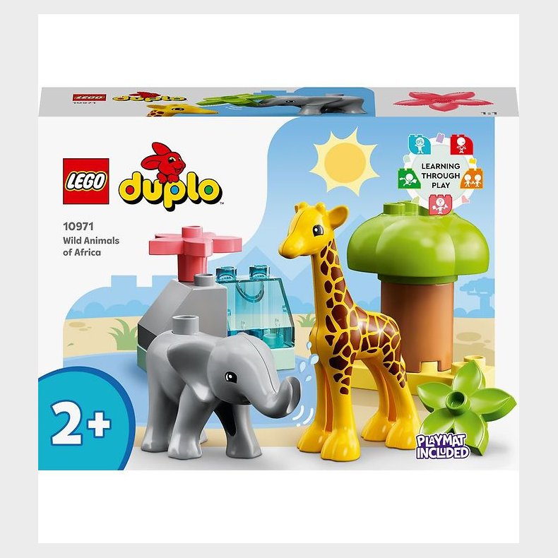 LEGO DUPLO - Afrikas Vilde Dyr 10971 - 10 Dele