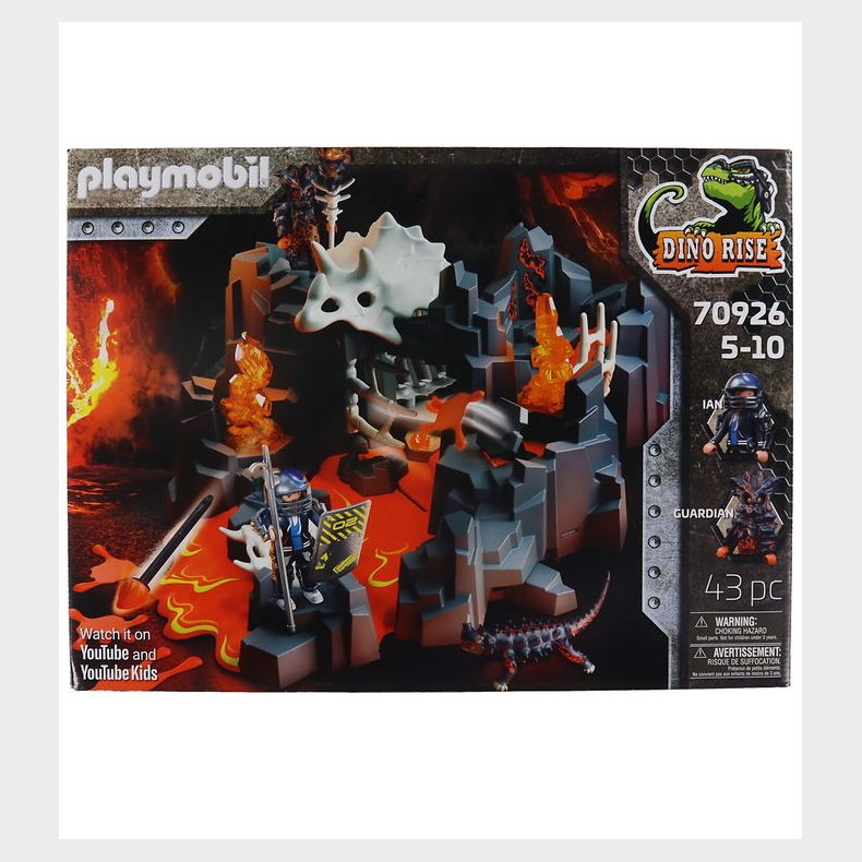 Playmobil Dino Rise - Vogter Af Lavakilden - 70926 - 43 Dele