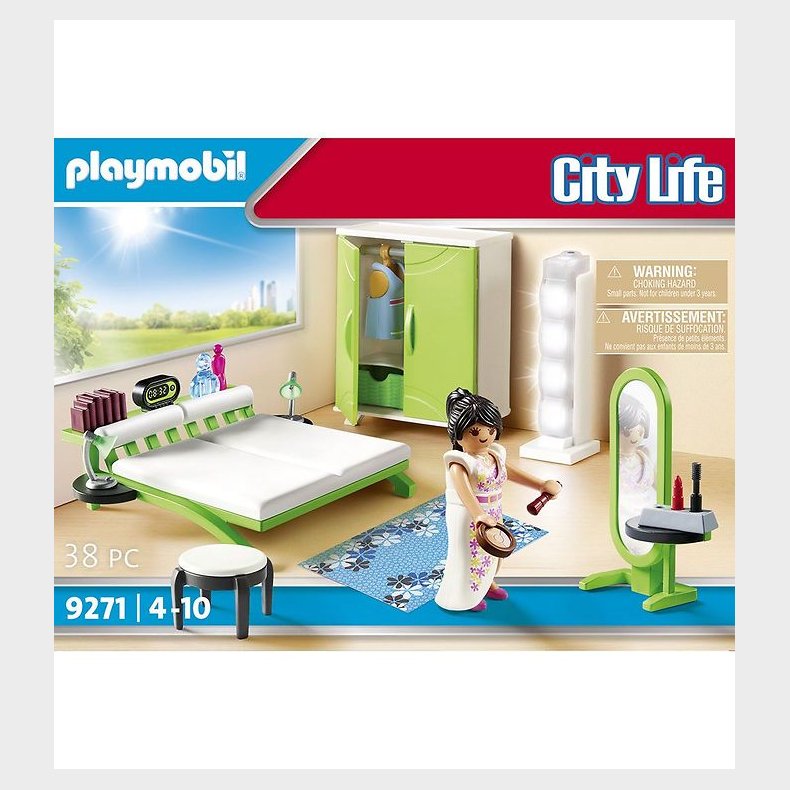 Playmobil City Life - Sovevrelse - 9271 - 38 Dele