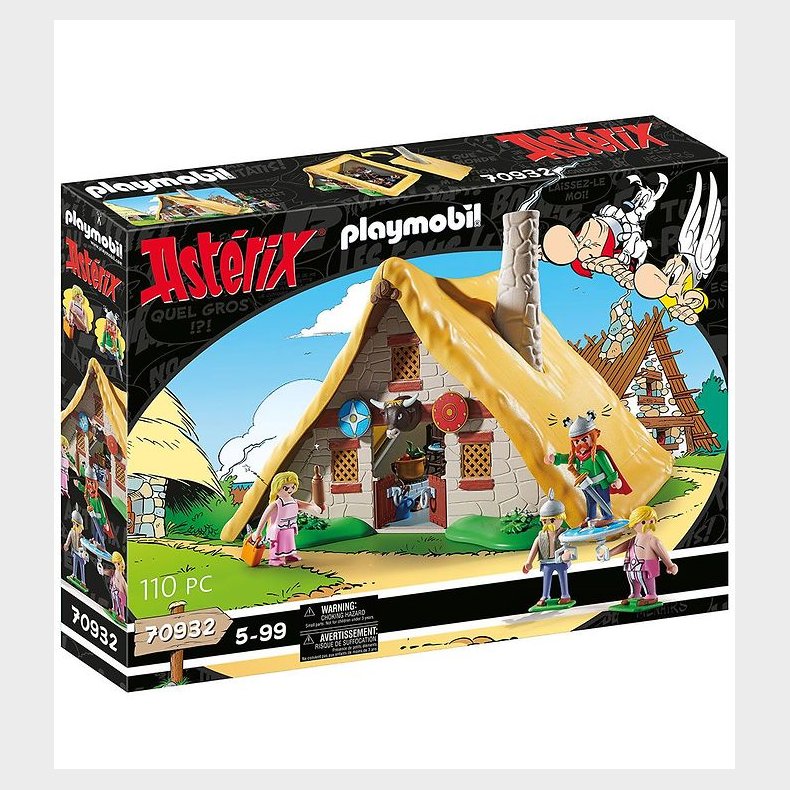 Playmobil Asterix - Majestix's Hytte - 70932 - 110 Dele