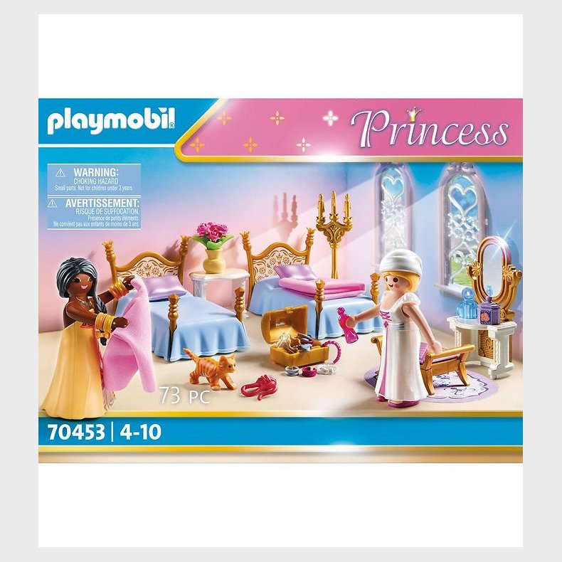 Playmobil Princess - Sovesal - 70453 - 73 Dele