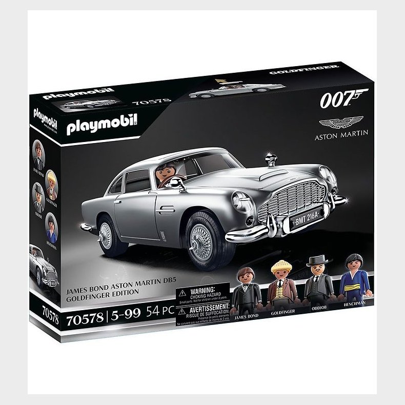 Playmobil - James Bond Aston Martin DB5 - Goldfinger Edition - 7