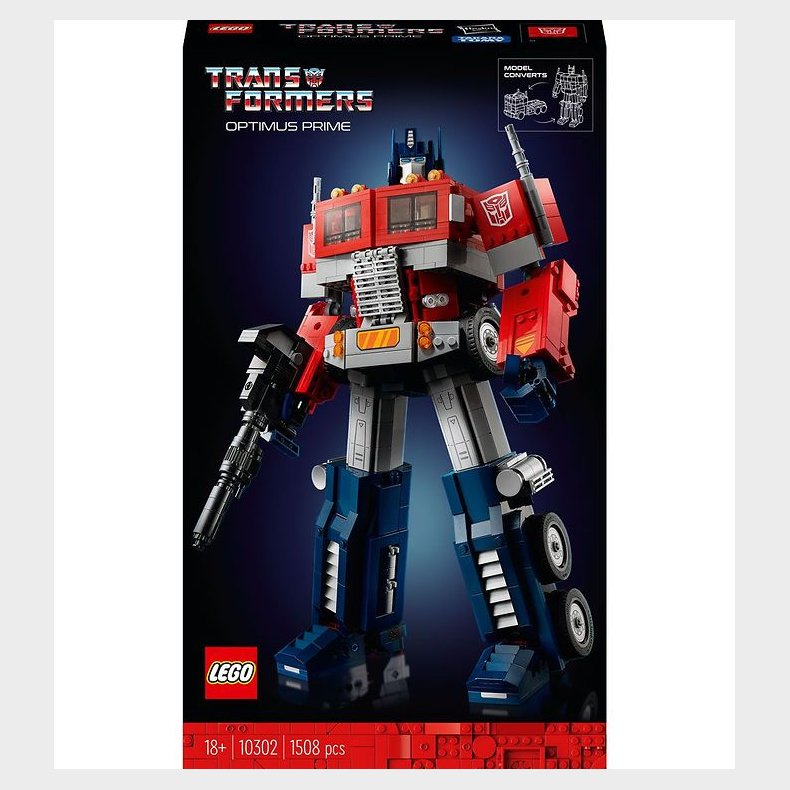 LEGO Icons - Optimus Prime 10302 - 1508 Dele