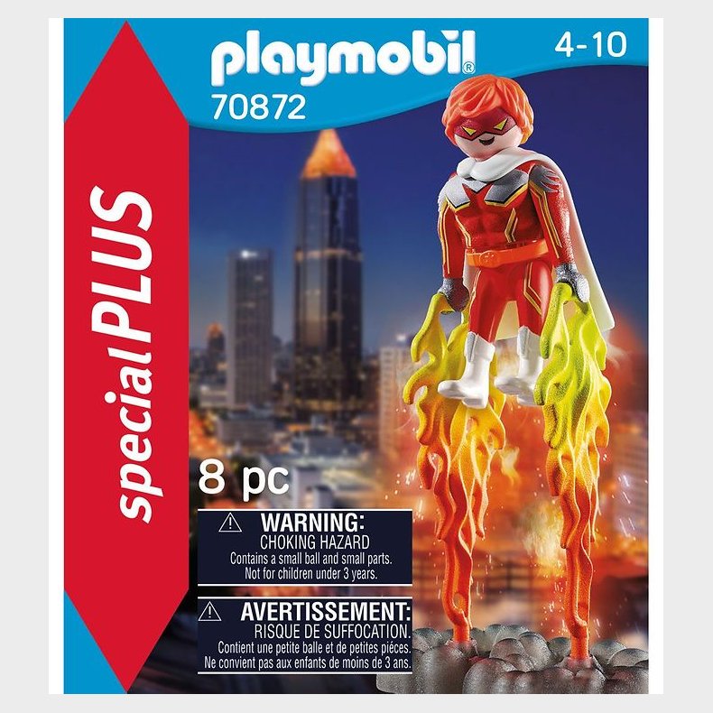 Playmobil SpecialPlus - Superhelt - 70872 - 8 Dele