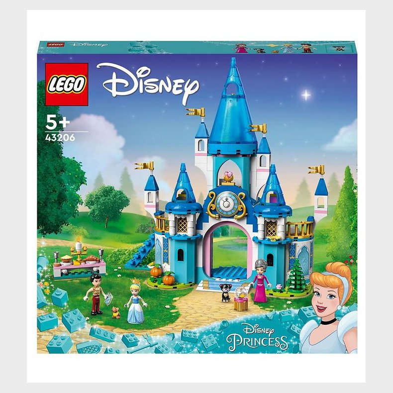 LEGO Disney - Askepot og Prinsens Slot 43206 - 365 Dele