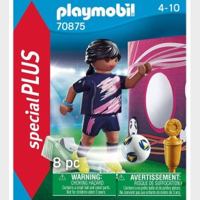 Playmobil SpecialPlus - Fodboldspiller Med Mlvg - 70875 - 8 De