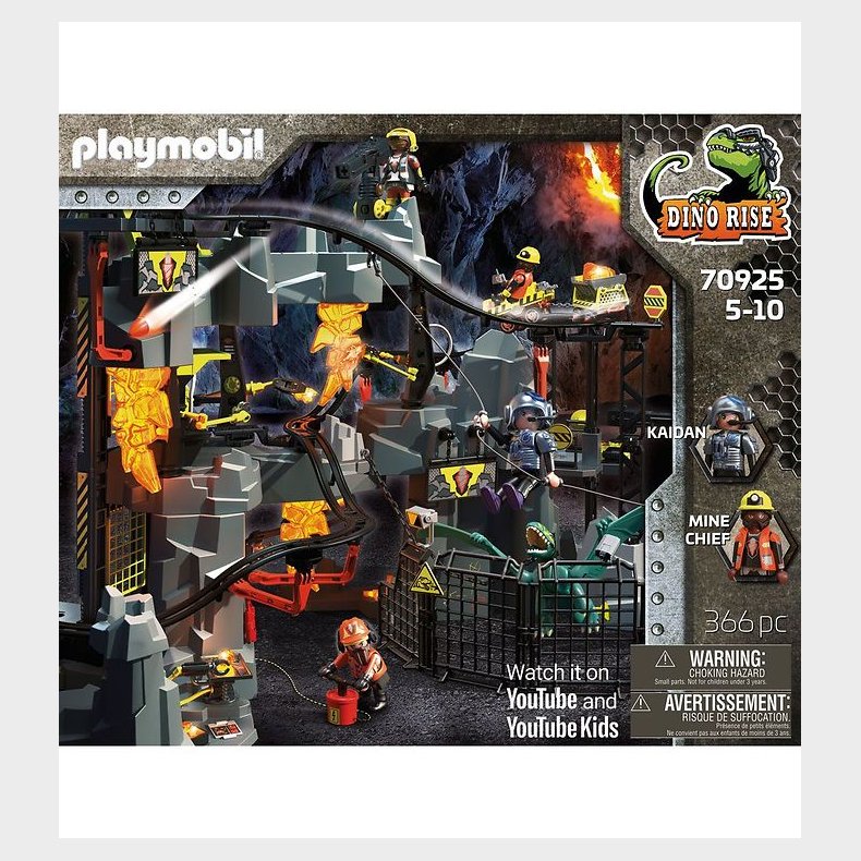 Playmobil Dino Rise - Dino Mine - 70925 - 366 Dele