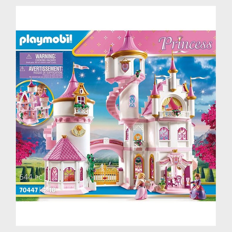 Playmobil Princess - Stort Prinsesseslot - 70447 - 644 Dele