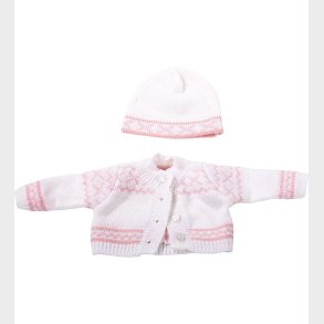 Götz Dukketj - Striktrje Med Hue - Pink Norway - 30-33 Cm.