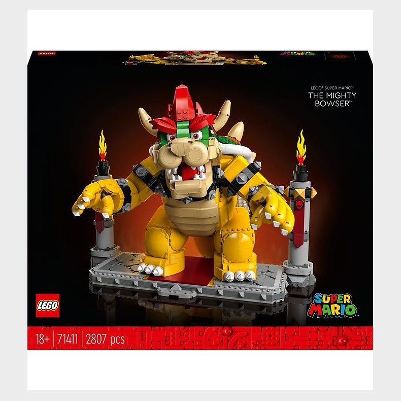 LEGO Super Mario - Den Mgtige Bowser 71411 - 2807 Dele