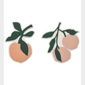 Liewood Bideringe - 2-pak - Gia Teether - Peach/Pale Tuscany Mul