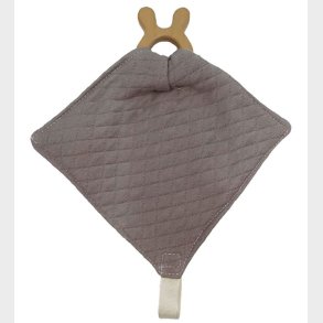 Asi Dukketilbehr - Comforter - Vintage Print Grey And Blue