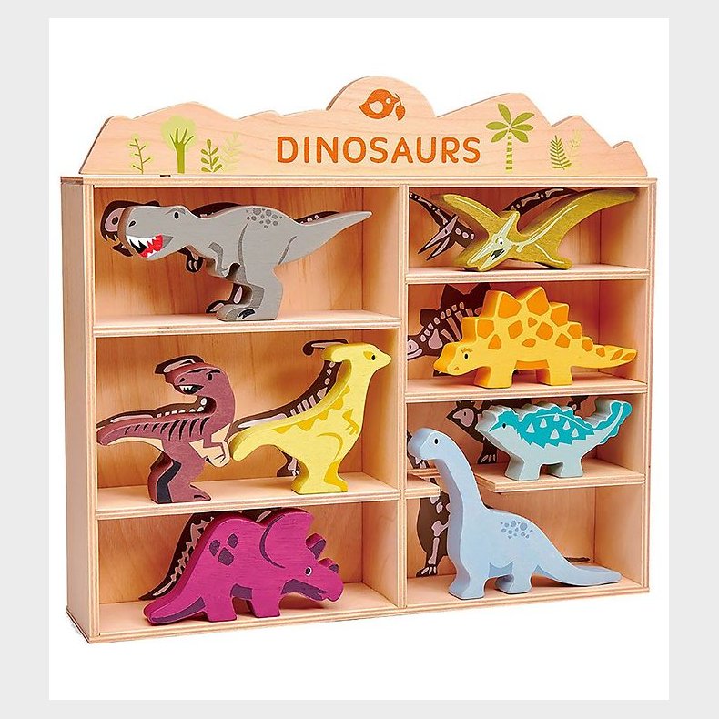 Tender Leaf Trlegetj - 8 Dinosaurer