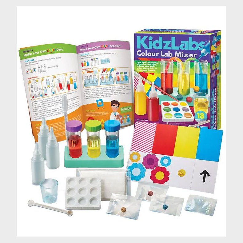 4M Farve Laboratorium - KidzLabs - Colour Lab Mix