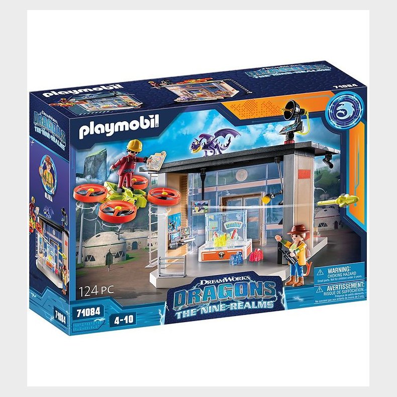 Playmobil Dragons: The Nine Realms - Icaris Lab - 71084 - 124 De