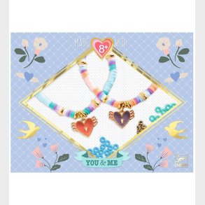 Djeco Smykkest - Heart Heishi