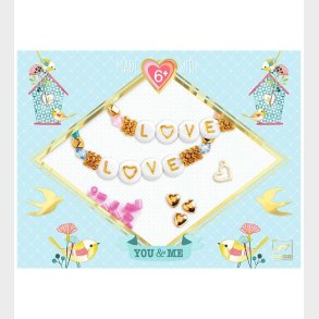 Djeco Smykkest - Letter Threading