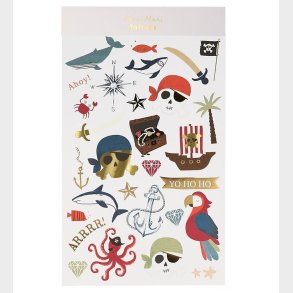 Meri Meri Tatoveringer - Large - Pirate