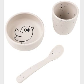 Done by Deer Spisest - Silikone - 3 dele - Birdiee Sand